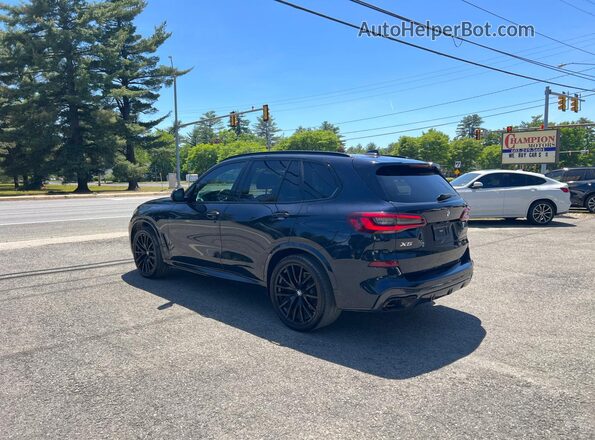 5UXCR6C07M9G96683 2021 BMW X5 Blue 