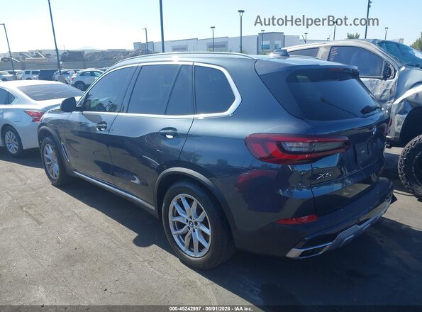 5UXCR6C07N9K74895 2022 BMW X5 Серый Задняя левая четверть
