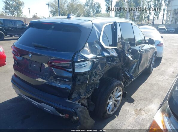 5UXCR6C07N9K74895 2022 BMW X5 Серый Задняя правая четверть