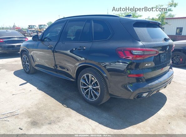 5UXCR6C08M9F53760 2021 BMW X5 Black Rear left