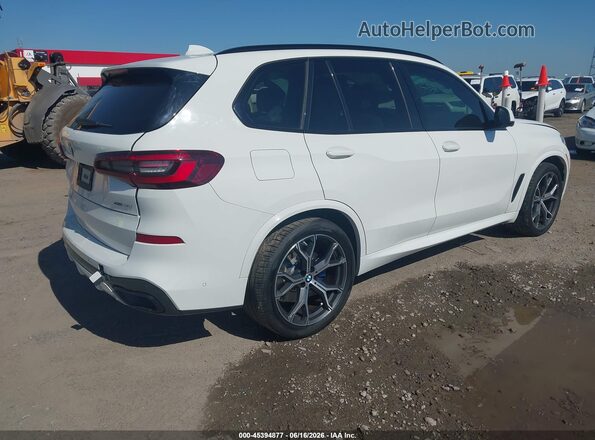 5UXCR6C08M9G66964 2021 BMW X5 White Задня права чверть