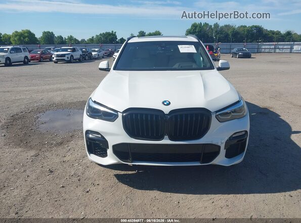 5UXCR6C08M9G66964 2021 BMW X5 White Вид щитка приладів