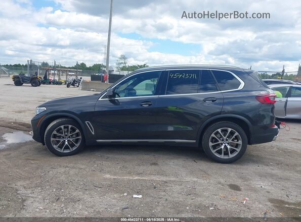 5UXCR6C09M9E67731 2021 BMW X5 Black Widok wnętrza 360 stopni