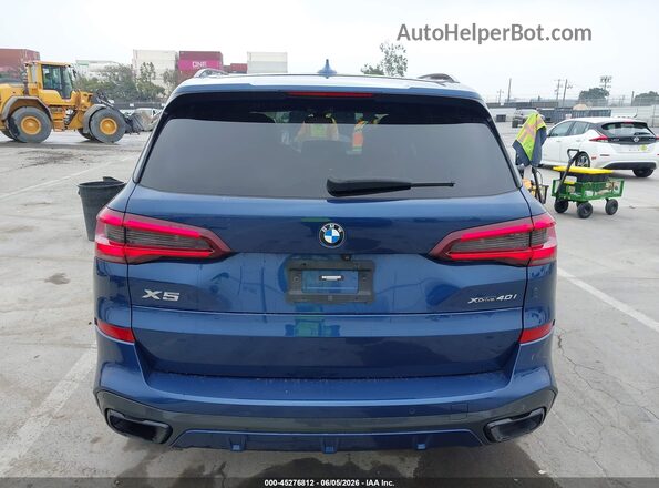 5UXCR6C09N9L99655 2022 BMW X5 Dark Blue 