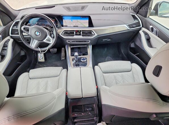5UXCR6C09P9P20578 2023 BMW X5 White 