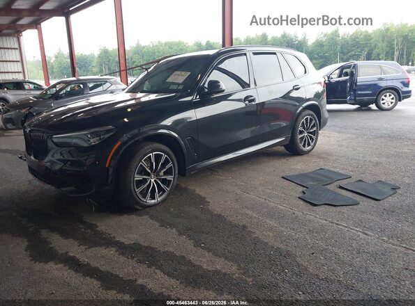 5UXCR6C09P9R54770 2023 BMW X5 Black წინა მარცხენა ხედი სამი მეოთხედიდან