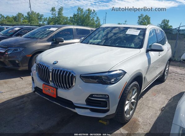 5UXCR6C0XL9B73446 2020 BMW X5 White 