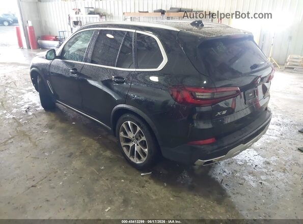 5UXCR6C0XN9L89376 2022 BMW X5 Black Задня ліва чверть