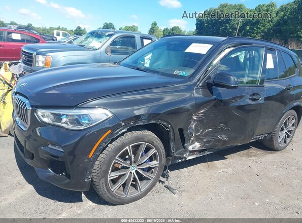 5UXCR6C51KLL01504 2019 BMW X5 Black Vista frontal
