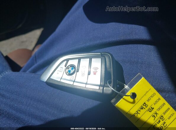5UXCR6C51KLL01504 2019 BMW X5 Black Vista del salpicadero