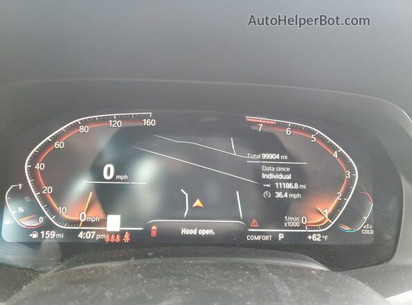 5UXCR6C51KLL34289 2019 BMW X5 Black 