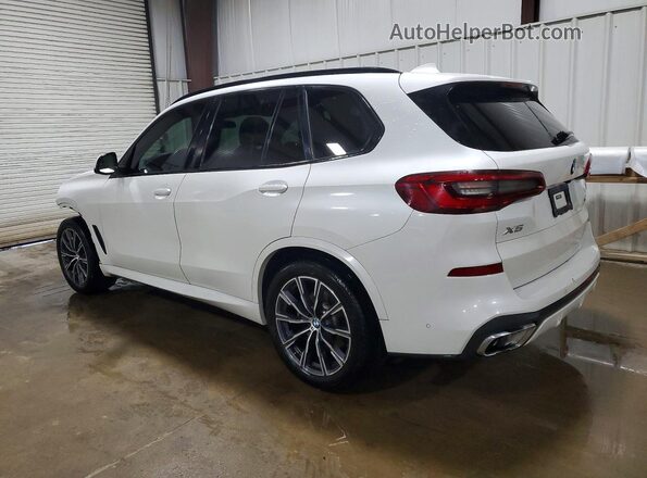 5UXCR6C52KLL08302 2019 BMW X5 White Задня ліва чверть