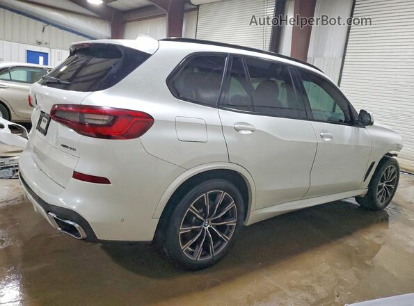 5UXCR6C52KLL08302 2019 BMW X5 White Задня права чверть