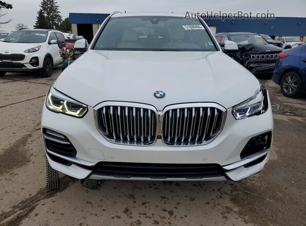 5UXCR6C53KLB12419 2019 BMW X5 White Вид спереду