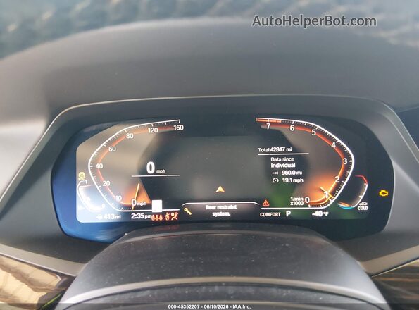 5UXCR6C53KLL27523 2019 BMW X5 Blue Vista de los asientos traseros
