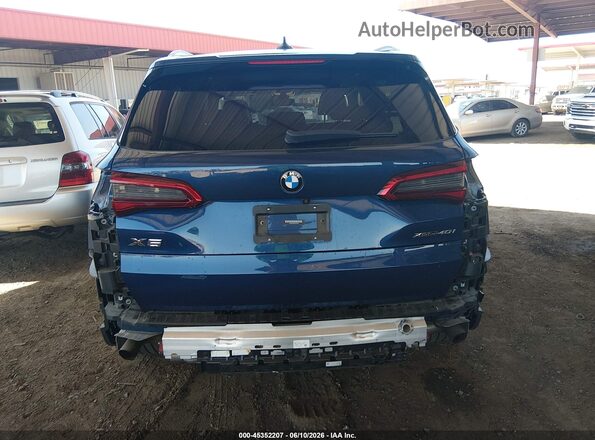 5UXCR6C53KLL27523 2019 BMW X5 Blue 