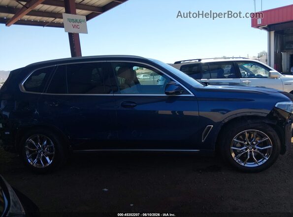 5UXCR6C53KLL27523 2019 BMW X5 Blue Vista interior de 360 grados