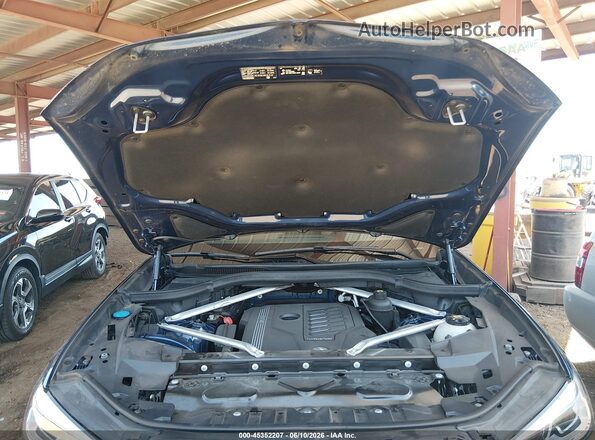 5UXCR6C53KLL27523 2019 BMW X5 Blue Vista trasera