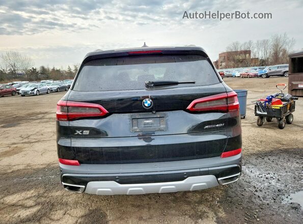 5UXCR6C54KLL11816 2019 BMW X5 Black უკანა ხედი