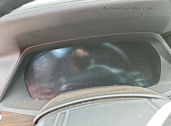 5UXCR6C54KLL11816 2019 BMW X5 Black ხელსაწყოთა პანელის ხედი