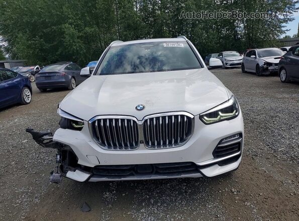 5UXCR6C56KLL03135 2019 BMW X5 White 