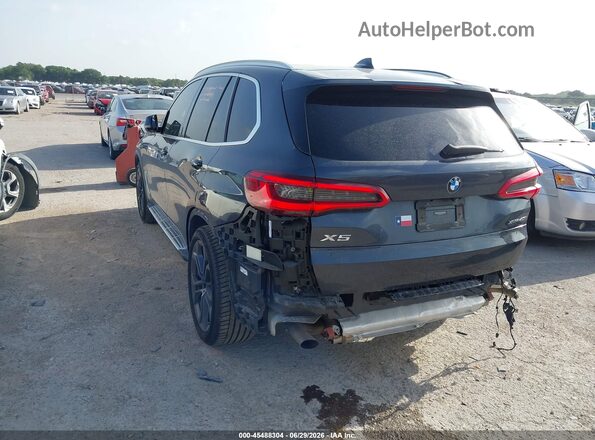 5UXCR6C56KLL11848 2019 BMW X5 Blue Հետևի ձախ