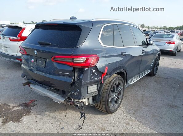 5UXCR6C56KLL11848 2019 BMW X5 Blue Հետևի աջ