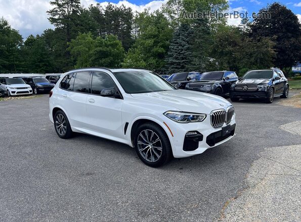 5UXCR6C56KLL21134 2019 BMW X5 White 