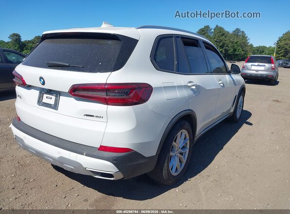 5UXCR6C56KLL53114 2019 BMW X5 White Հետևի աջ