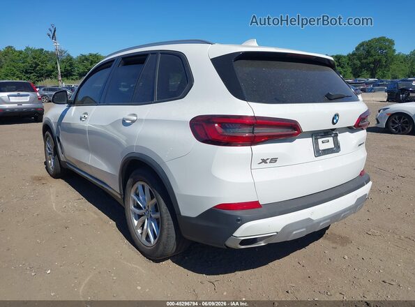 5UXCR6C56KLL53114 2019 BMW X5 White Հետևի ձախ