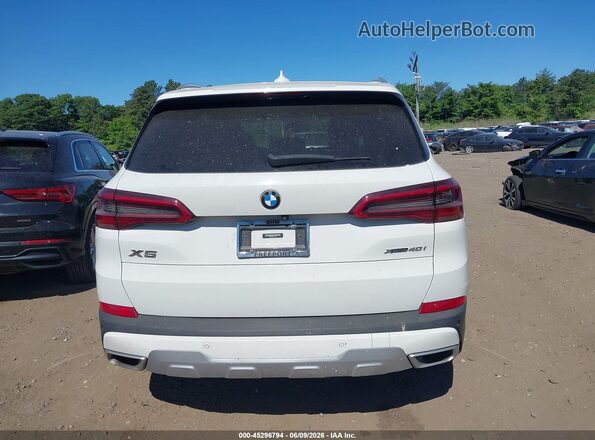 5UXCR6C56KLL53114 2019 BMW X5 White 