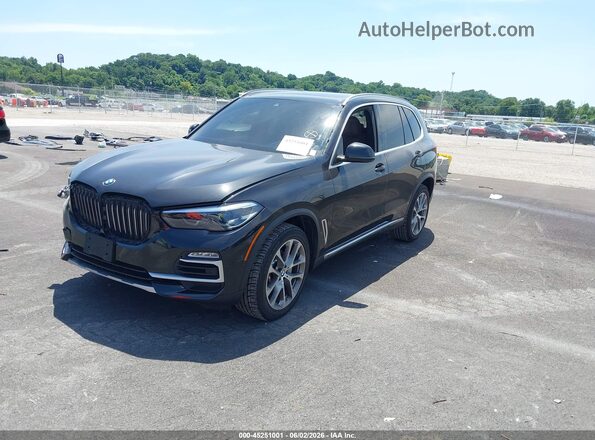 5UXCR6C57KLL05766 2019 BMW X5 Black Vista tres cuartos delantera izquierda