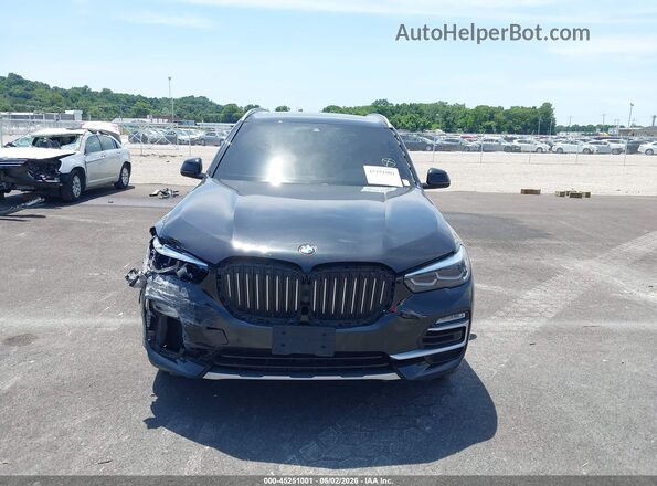 5UXCR6C57KLL05766 2019 BMW X5 Black Vista del cuadro de instrumentos