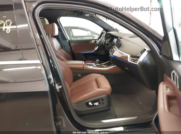 5UXCR6C58KLK86192 2019 BMW X5 Black Вид салону спереду