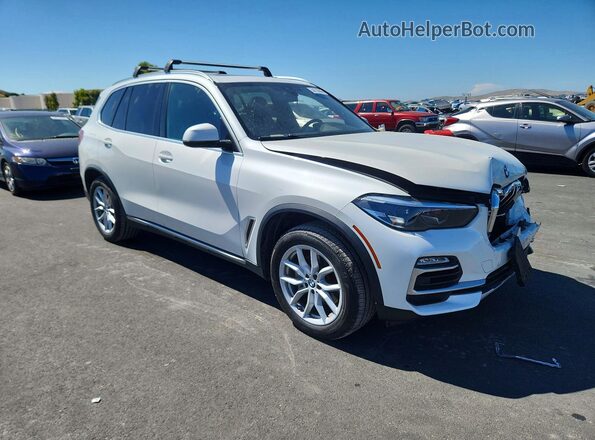 5UXCR6C58KLL03962 2019 BMW X5 White წინა მარჯვენა