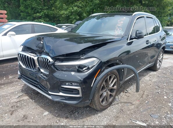 5UXCR6C58KLL52336 2019 BMW X5 Black Front view
