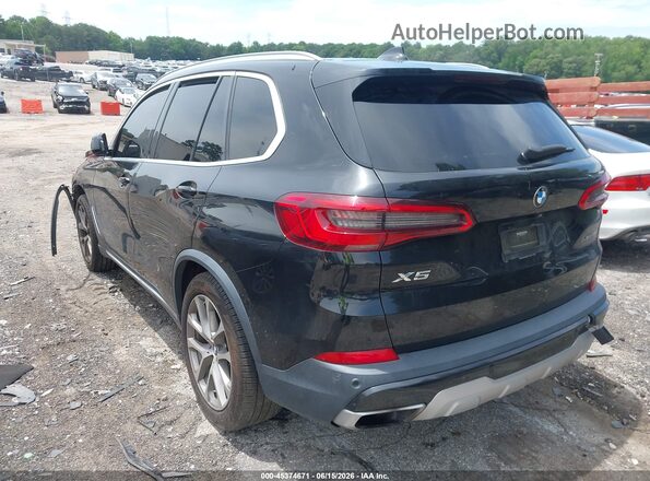 5UXCR6C58KLL52336 2019 BMW X5 Black Rear left