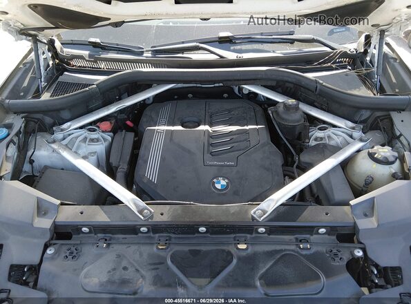 5UXCR6C59KLL23332 2019 BMW X5 White Вид ззаду