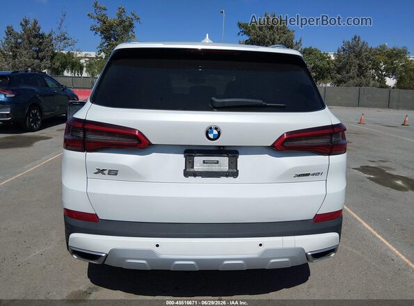 5UXCR6C59KLL23332 2019 BMW X5 White 