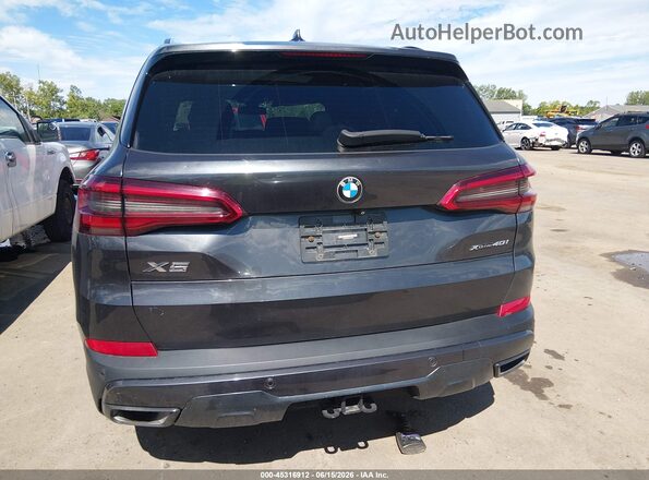 5UXCR6C59KLL34203 2019 BMW X5 Gray 