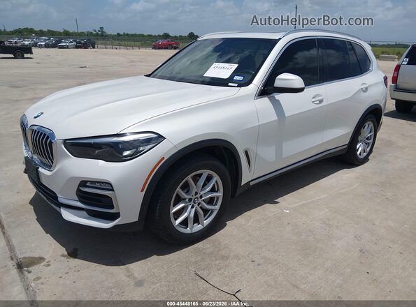5UXCR6C59KLL39305 2019 BMW X5 White Vista tres cuartos delantera izquierda