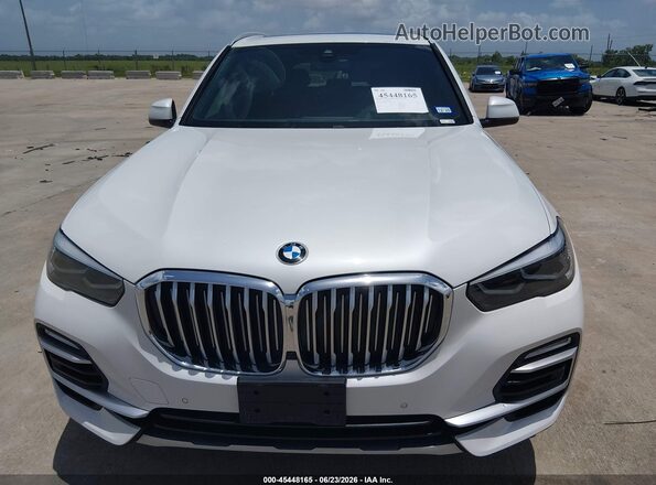 5UXCR6C59KLL39305 2019 BMW X5 White Vista del cuadro de instrumentos