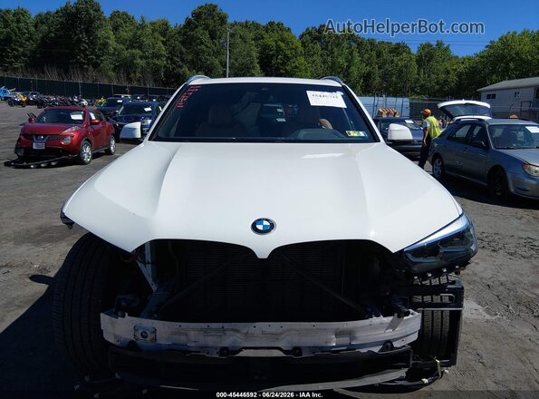 5UXCR6C5XKLL01663 2019 BMW X5 White Vista del cuadro de instrumentos