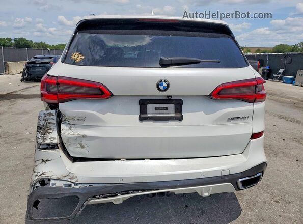 5UXCR6C5XKLL02361 2019 BMW X5 Белый Вид сзади
