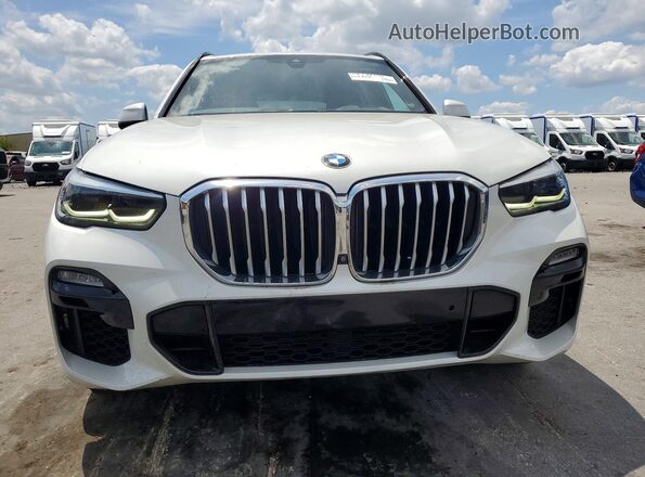 5UXCR6C5XKLL02361 2019 BMW X5 Белый Вид спереди