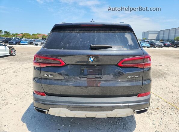 5UXCR6C5XKLL53648 2019 BMW X5 Серый Вид сзади
