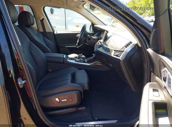 5UXCW2C00L9A02075 2020 BMW X7 Black Vista interior delantera
