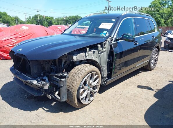 5UXCW2C00L9A02075 2020 BMW X7 Black Vista tres cuartos delantera izquierda