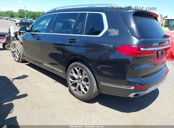 5UXCW2C00L9A02075 2020 BMW X7 Black Trasero izquierdo