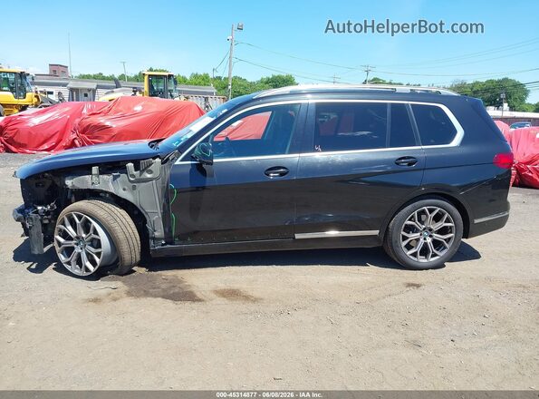 5UXCW2C00L9A02075 2020 BMW X7 Black Vista interior de 360 grados